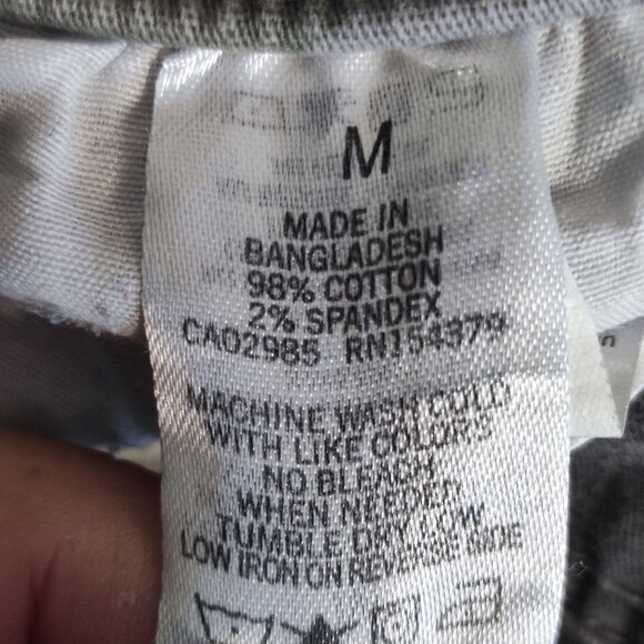 Aeropostale Aero high-rise relaxed jogger cargo pants women's M grey camouflage - Picture 7 of 15